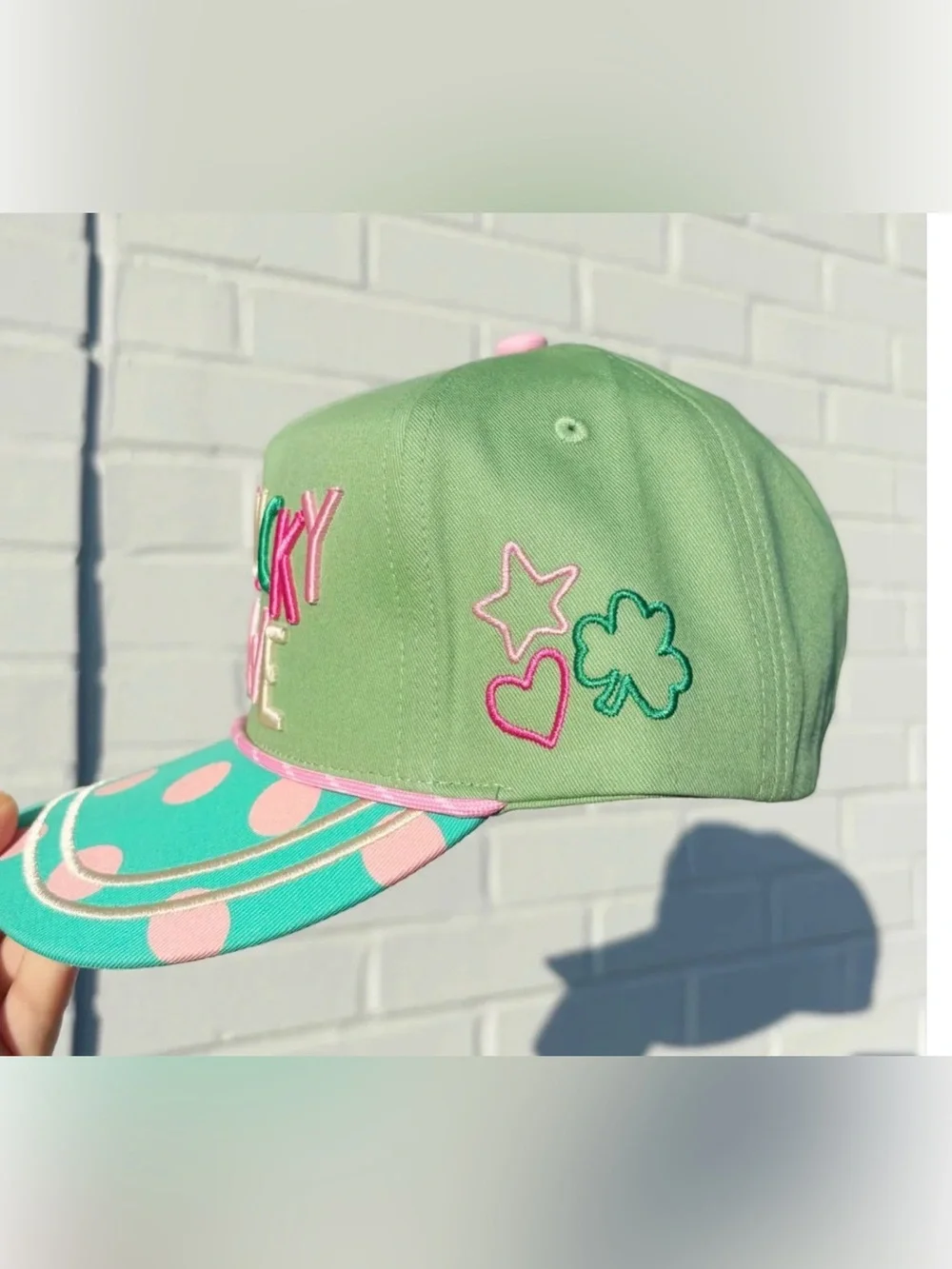 Poppy & Pine SnapBack How Lucky Are We Trucker Hat